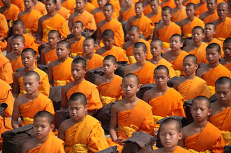 僧侶在Orange